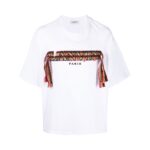 Lanvin Crazy Curb Lace Paris T-shirt