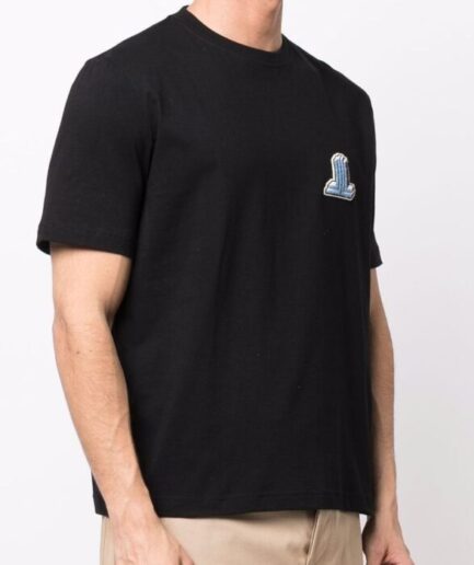 Lanvin JL Logo Patch T-Shirt mens