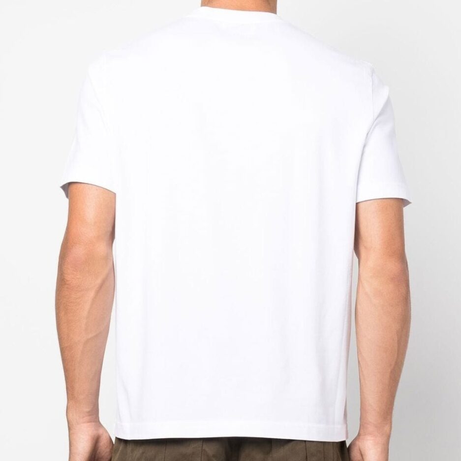 mens Lanvin Logo-Embroidered T-shirt