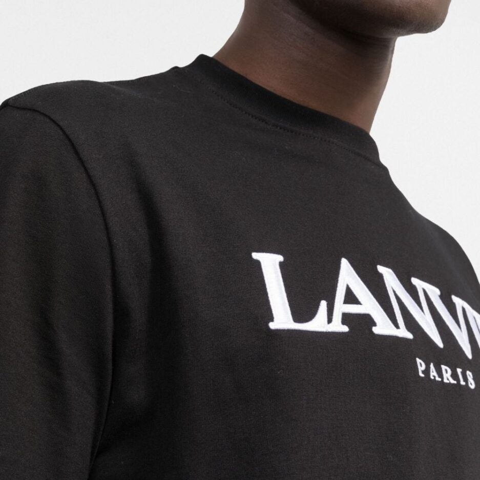 Lanvin Paris Logo Print T-Shirt