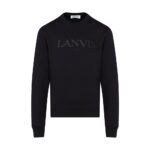 Lanvin Paris Tonal Embroidered Sweatshirt