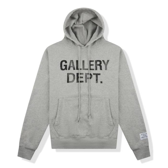 GALLERY DEPT. GD Logo Grey Hoodie