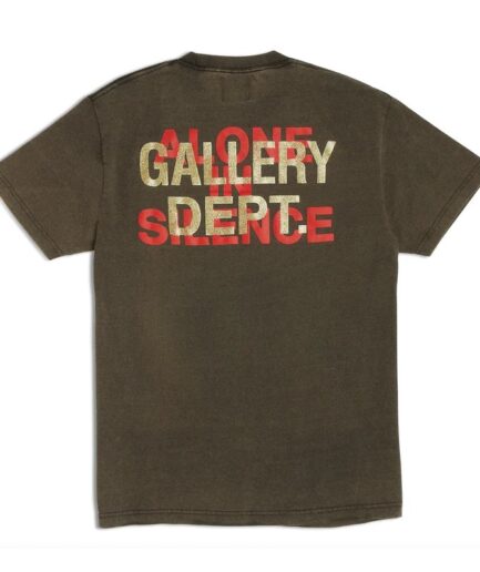 Gallery Dept Alone In Silence Black T-Shirt