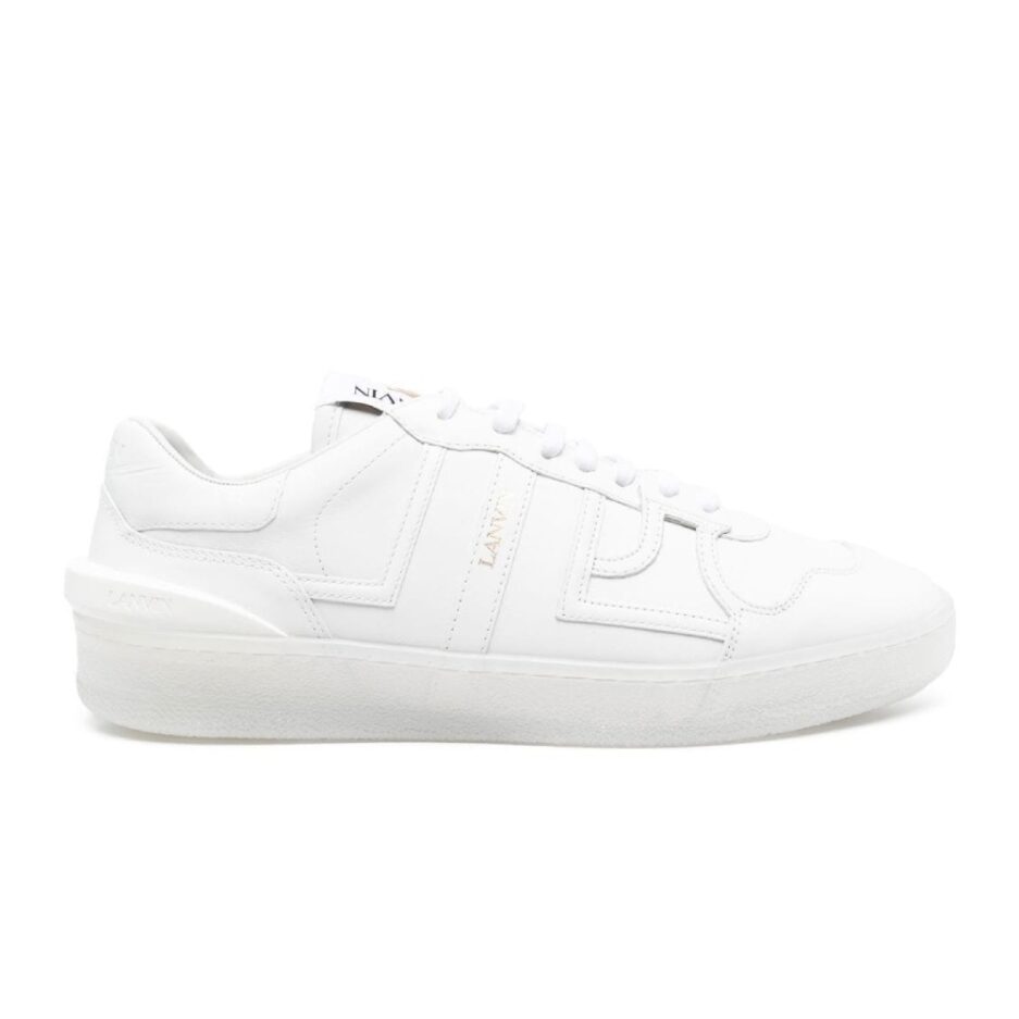 Lanvin Clay Low Top Sneakers White