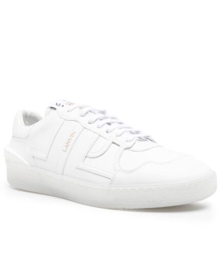 Lanvin Clay Low Top Sneakers White mens