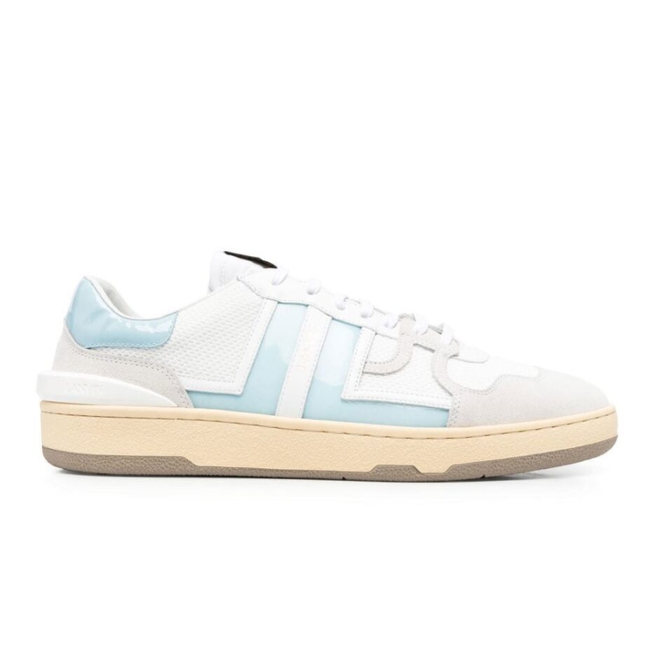 Lanvin Clay Panelled Sneakers Womens
