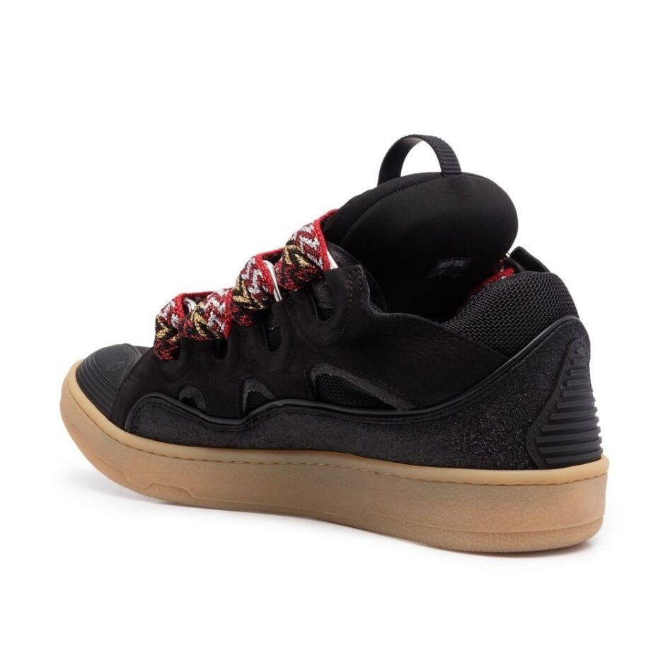 Lanvin Curb Lace Up Sneakers womens