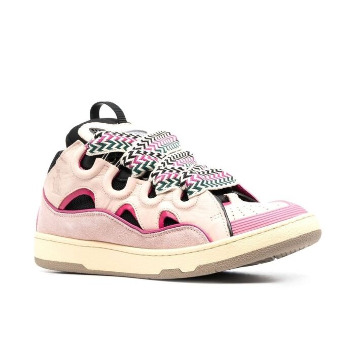 Lanvin Curb Low Top Sneakers light Pink