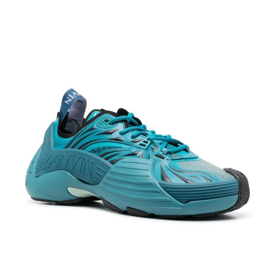 Lanvin Mesh Flash X Sneakers blue