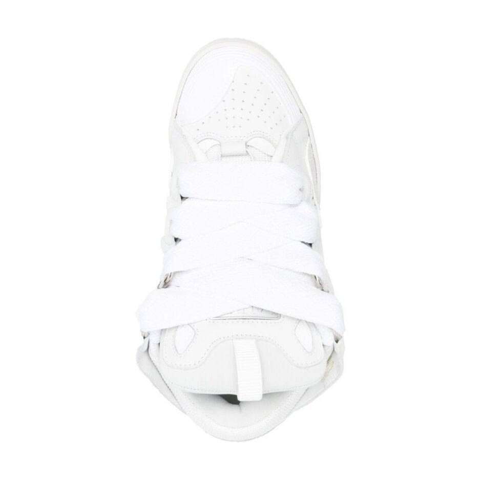 Lanvin Round Toe Curb Sneakers womens
