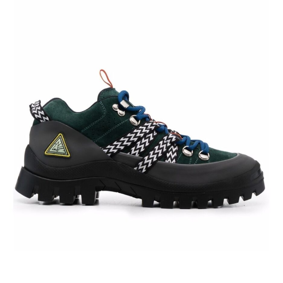 Men Lanvin Chunky Sole Lace Up Sneakers