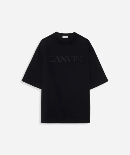 Black and White Womens Lanvin Paris T Shirt