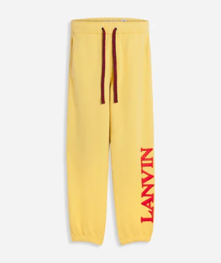 Lanvin x future unisex logo jogging pants