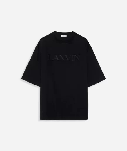 Black and White Womens Lanvin Paris T Shirt